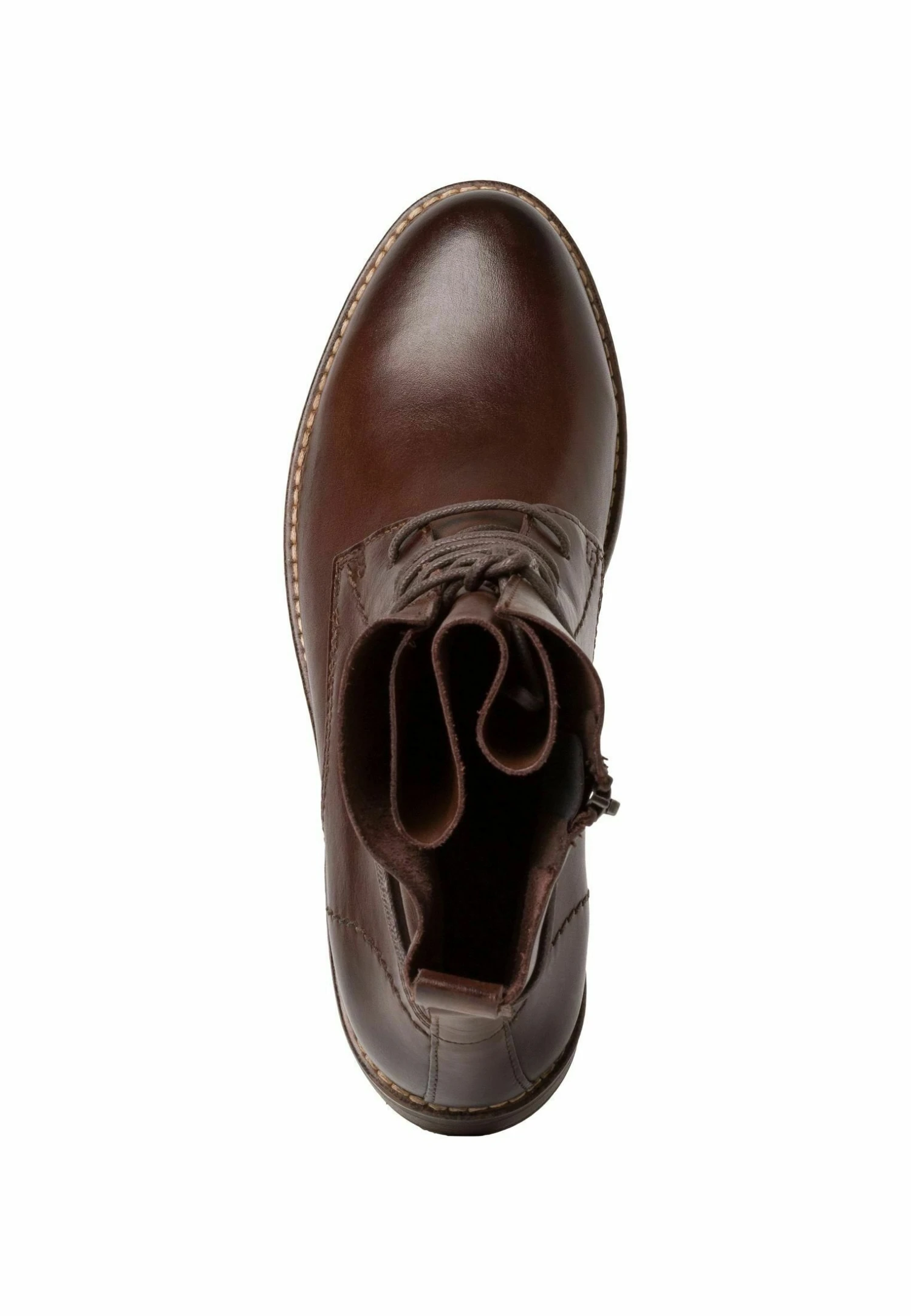 Marco Tozzi Bottines À Lacets - Cafe 4 Marco Tozzi Bottines À Lacets - Cafe – Image 4