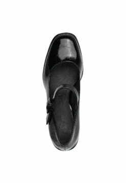 Marco Tozzi Escarpins À Talons Hauts - Black Patent -Chaussures Élégance Vente 4a36b7fc95df4a84b66379c9b631a6d9