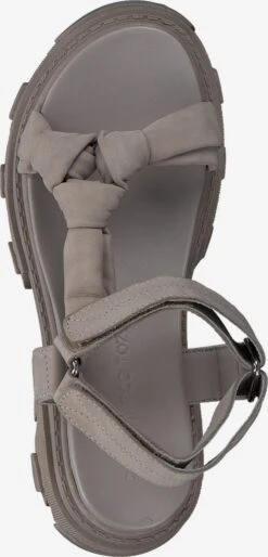 Marco Tozzi Sandales à Talons Sandales à Lanières Femme Greige -Chaussures Élégance Vente 5074f0d14fa3a5d972b8f7b7d89737cf