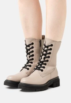 Marco Tozzi Bottines À Lacets - Ivory