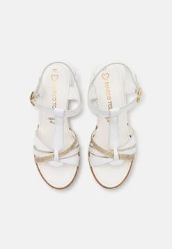 Marco Tozzi Sandales À Talons Hauts - White Comb -Chaussures Élégance Vente 545274a543654ceda31f171922fda3c4