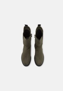 Marco Tozzi Bottes À Plateau - Khaki -Chaussures Élégance Vente 56970494be9446edb1a5b9fae8d2fdab