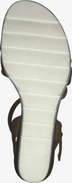 Marco Tozzi Sandales à Talons Sandales Femme Beige -Chaussures Élégance Vente 5a3bb20cad74020d8decbf5dcecfec1a