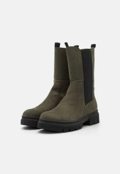 Marco Tozzi Bottes À Plateau - Khaki -Chaussures Élégance Vente 5ad14166048b41009113ed07e80b0528