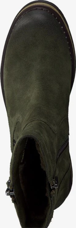 Marco Tozzi Bottines Classiques Bottines Femme Vert Foncé -Chaussures Élégance Vente 5c43ee1db37093b3d82a5c20c33c1c3e