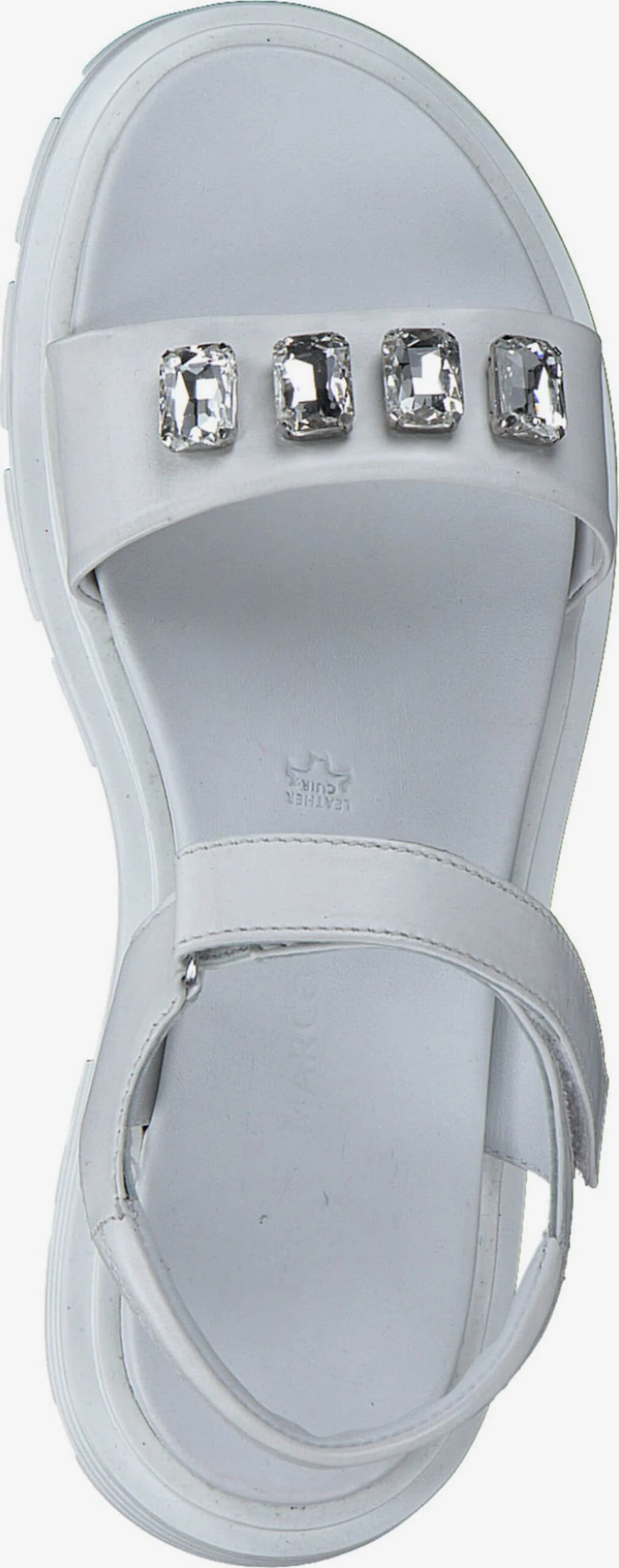 Sandales à Talons Sandales Femme Blanc 4 Sandales à Talons Sandales Femme Blanc – Image 4