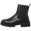 Marco Tozzi Bottines À Plateau - Black Uni