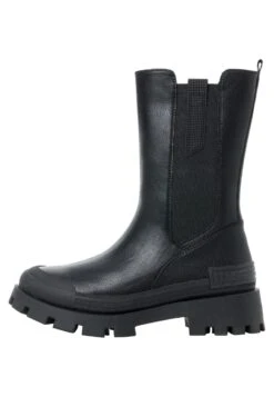 Marco Tozzi Bottines À Plateau - Black Comb