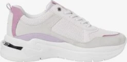 Baskets Tendances Baskets Basses Femme Blanc Cassé -Chaussures Élégance Vente 60e91c2f20022a16b6ea23f982bf1cda
