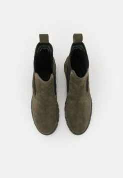 Marco Tozzi Bottines - Khaki -Chaussures Élégance Vente 6156d752cf604855ad5e96693d1696a9