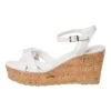 Marco Tozzi Sandales Compensées - White