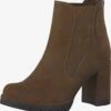 Marco Tozzi Bottines Chelsea Boots Femme Sépia