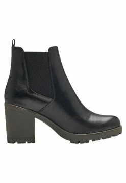 Marco Tozzi Boots À Talons - Black Khaki -Chaussures Élégance Vente 651ed37895bf467a8979fe1959b5c7c0