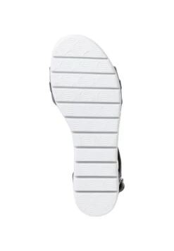 Marco Tozzi Sandales - Black Silver -Chaussures Élégance Vente 65a1e5c0696a4f909ebcb21e19db2f27