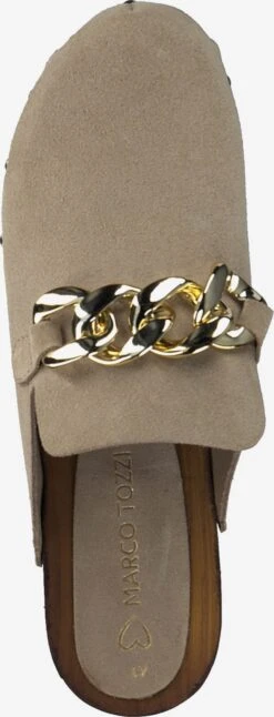 Marco Tozzi Sandales à Talons Sabots 27301 Femme Beige -Chaussures Élégance Vente 67a287ac455588086262af18adef5ac3