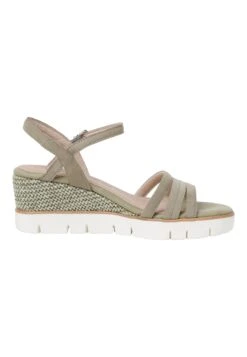 Marco Tozzi By Guido Maria Kretschmer - Sandales Compensées - Moss -Chaussures Élégance Vente 683d95ac62b846d880b42438c6e176fc