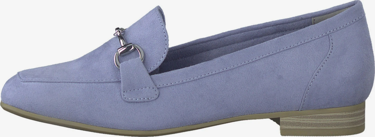 Marco Tozzi Slippers Chaussure Basse Femme Bleu Fumé 2 Marco Tozzi Slippers Chaussure Basse Femme Bleu Fumé – Image 2