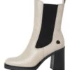 Marco Tozzi By Guido Maria Kretschmer Chelsea - Bottines À Talons Hauts - Cream Comb