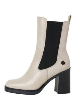 Marco Tozzi By Guido Maria Kretschmer Chelsea - Bottines À Talons Hauts - Cream Comb