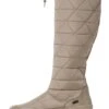 Marco Tozzi Bottes De Neige - Taupe Comb