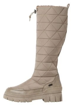 Marco Tozzi Bottes De Neige - Taupe Comb