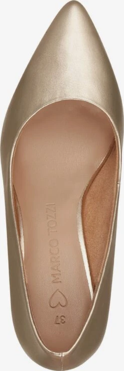 Marco Tozzi Escarpins Classiques Escarpins Femme Or -Chaussures Élégance Vente 7062039d6448622ac019811477426563