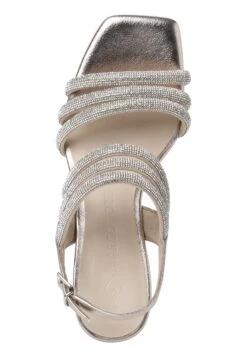 Marco Tozzi Sandales - Platinum Comb -Chaussures Élégance Vente 73ee2b02daa74ee59a3c2d92362a7f40