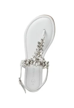 Marco Tozzi Tongs - White Comb -Chaussures Élégance Vente 76ef2b6c63b64e8e97eb6451e871070b