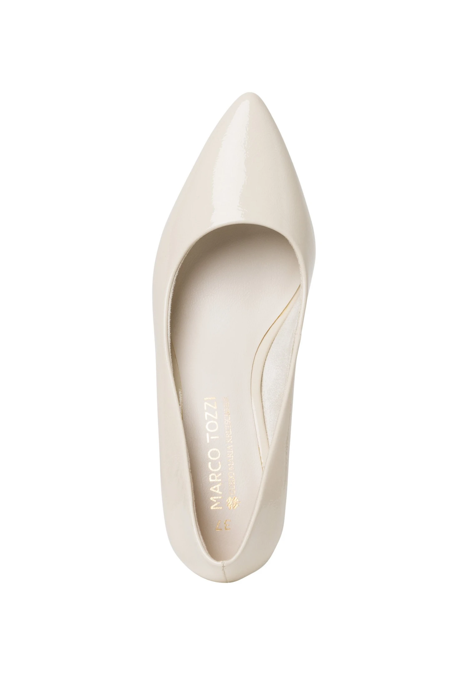 Marco Tozzi By Guido Maria Kretschmer - Escarpins - Cream Patent 3 Marco Tozzi By Guido Maria Kretschmer - Escarpins - Cream Patent – Image 3