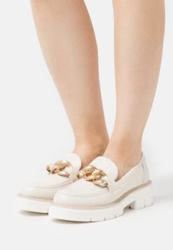 Marco Tozzi Mocassins - Cream/Gold