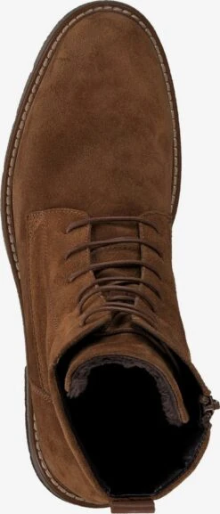 Marco Tozzi Bottines Bottines à Lacets Femme Marron / Brocart -Chaussures Élégance Vente 79a6c99d4e695db9f96e3710674ba07e