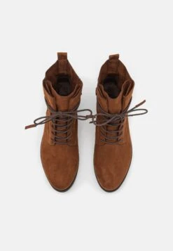 Marco Tozzi Bottines À Lacets - Cognac -Chaussures Élégance Vente 7e9a4d7985df4770b97092c134c93468
