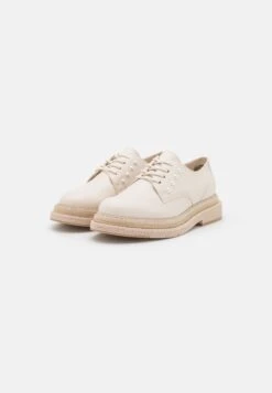 Marco Tozzi By Guido Maria Kretschmer - Derbies - Cream -Chaussures Élégance Vente 7f2e925d0b574b4292a0284fdc7ceb9b