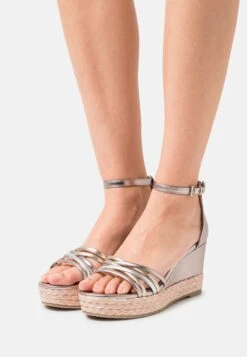 Marco Tozzi By Guido Maria Kretschmer - Sandales À Talons Hauts - Rose Metallic