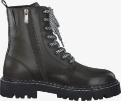 Marco Tozzi Bottines Bottines à Lacets Femme Vert Foncé -Chaussures Élégance Vente 87f674459549cf90faa11f50d7db7595