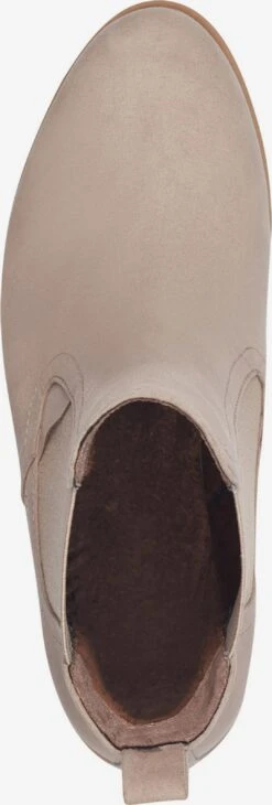 Marco Tozzi Bottines Chelsea Boots Femme Taupe -Chaussures Élégance Vente 896140070c54b123cc4b3cc25535c4c5