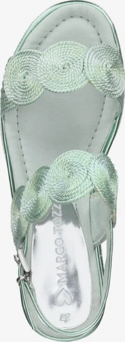 Marco Tozzi Sandales à Talons Sandales à Lanières Femme Menthe -Chaussures Élégance Vente 8a342e4dc3ea7cc22199c221906668dd