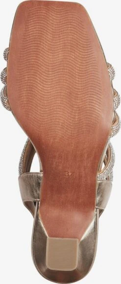 Marco Tozzi Sandales à Talons Sandales Femme Jaune Dor -Chaussures Élégance Vente 8f63cc6f58e8095ec617d5f4efcd7b40