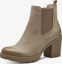 Marco Tozzi Bottines Chelsea Boots Femme Taupe