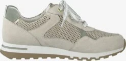 Marco Tozzi Baskets Running Baskets Basses Femme Beige -Chaussures Élégance Vente 91258f1592ee2f0ca191a2e23c06df60