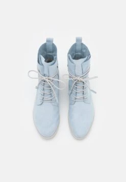 Marco Tozzi Bottines À Lacets - Light Blue -Chaussures Élégance Vente 9746ab6a3a994fd5b5e6bc2abb90968e