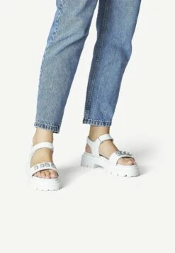 Marco Tozzi By Guido Maria Kretschmer - Sandales À Plateforme - White