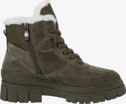 Marco Tozzi Bottines Bottines à Lacets Femme Kaki -Chaussures Élégance Vente 9a025484bc26927e0f1da1b8c49f174c