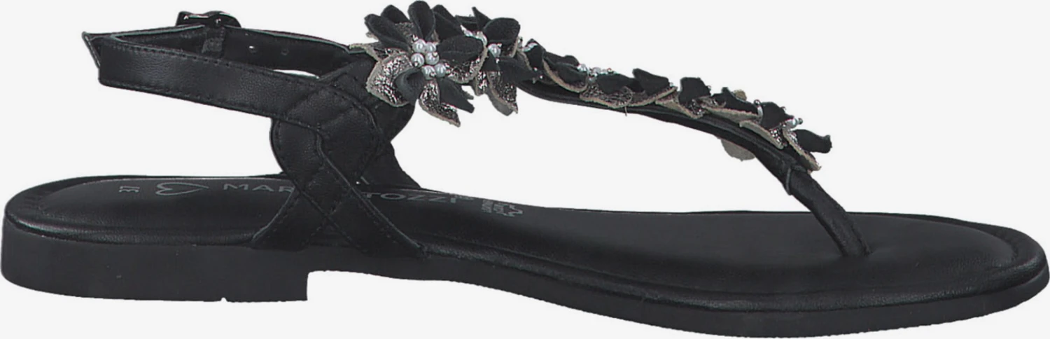 Marco Tozzi Sandales à Talons Tongs Femme Noir 3 Marco Tozzi Sandales à Talons Tongs Femme Noir – Image 3