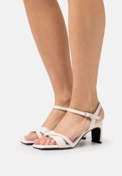 Marco Tozzi Sandales À Talons Hauts - Offwhite