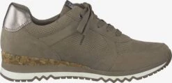 Marco Tozzi Baskets Tendances Baskets Basses Femme Taupe -Chaussures Élégance Vente 9b7226a147bc7d3c6a252f607eca03fe