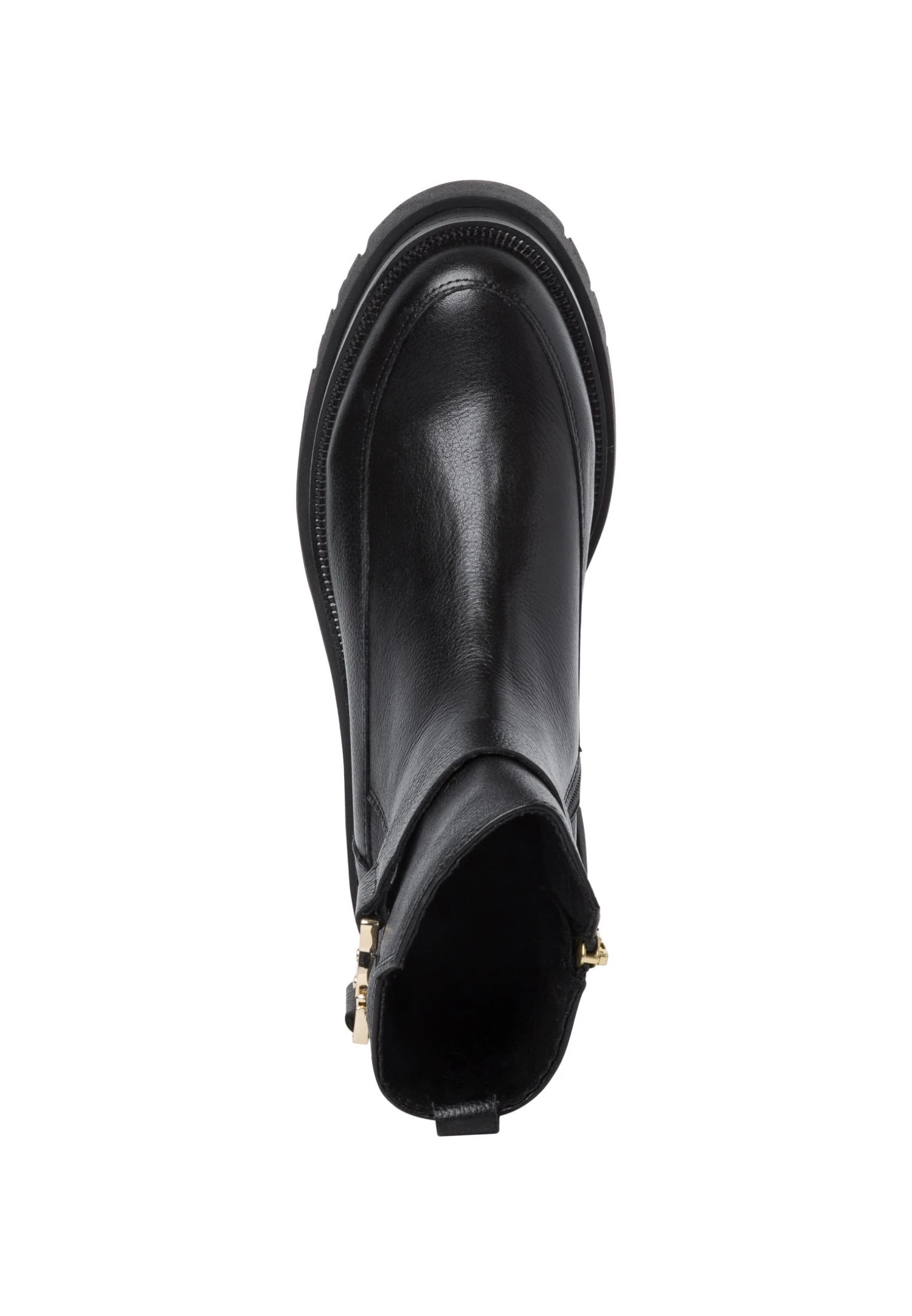 Marco Tozzi Bottines À Plateau - Black Gold 3 Marco Tozzi Bottines À Plateau - Black Gold – Image 3