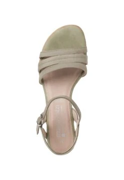 Marco Tozzi By Guido Maria Kretschmer - Sandales Compensées - Moss -Chaussures Élégance Vente 9d43338bd11f4652b02111217727cb33