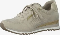Marco Tozzi Baskets Tendances Baskets Basses Femme Beige Foncé