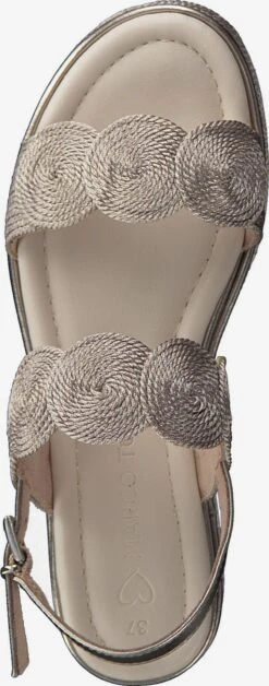 Marco Tozzi Sandales à Talons Sandales Femme Poudre -Chaussures Élégance Vente 9e55d6bc546a4d57a79838e8d8b5da85